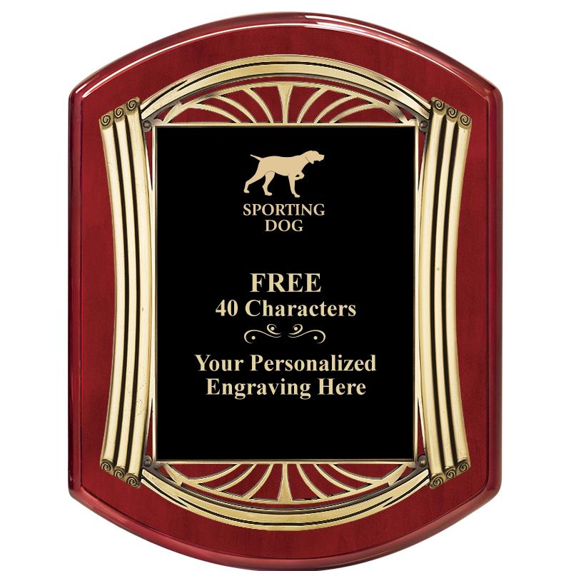 10.5X13.5 ROMAN RD RSWD W GLD