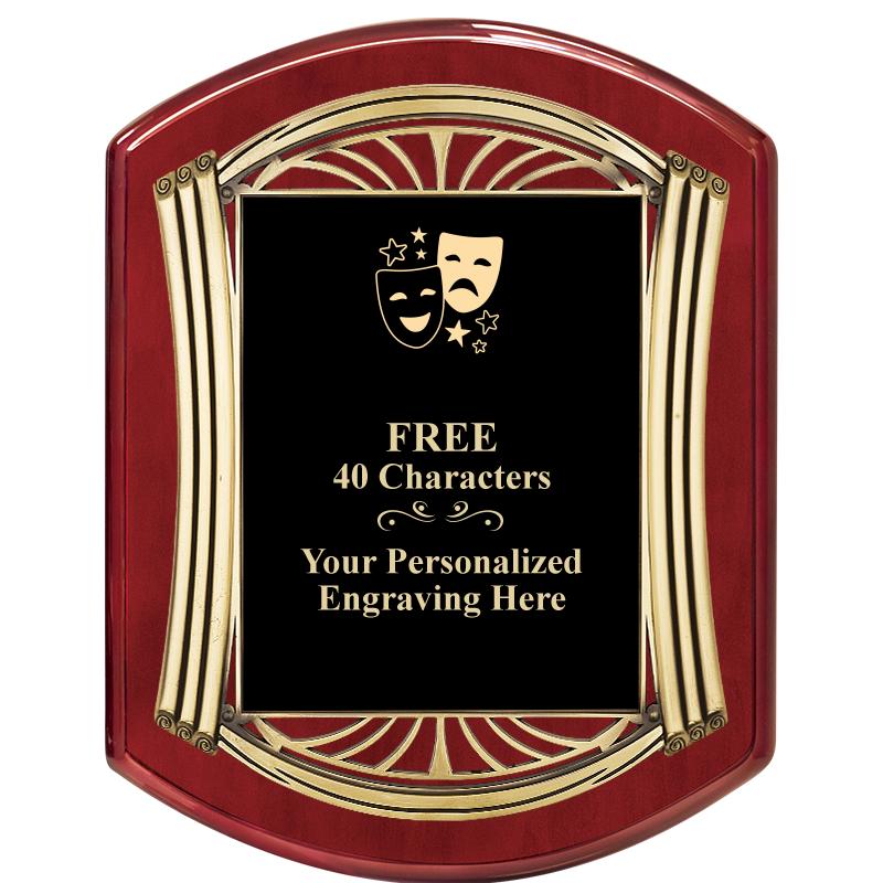 10.5X13.5 ROMAN RD RSWD W GLD