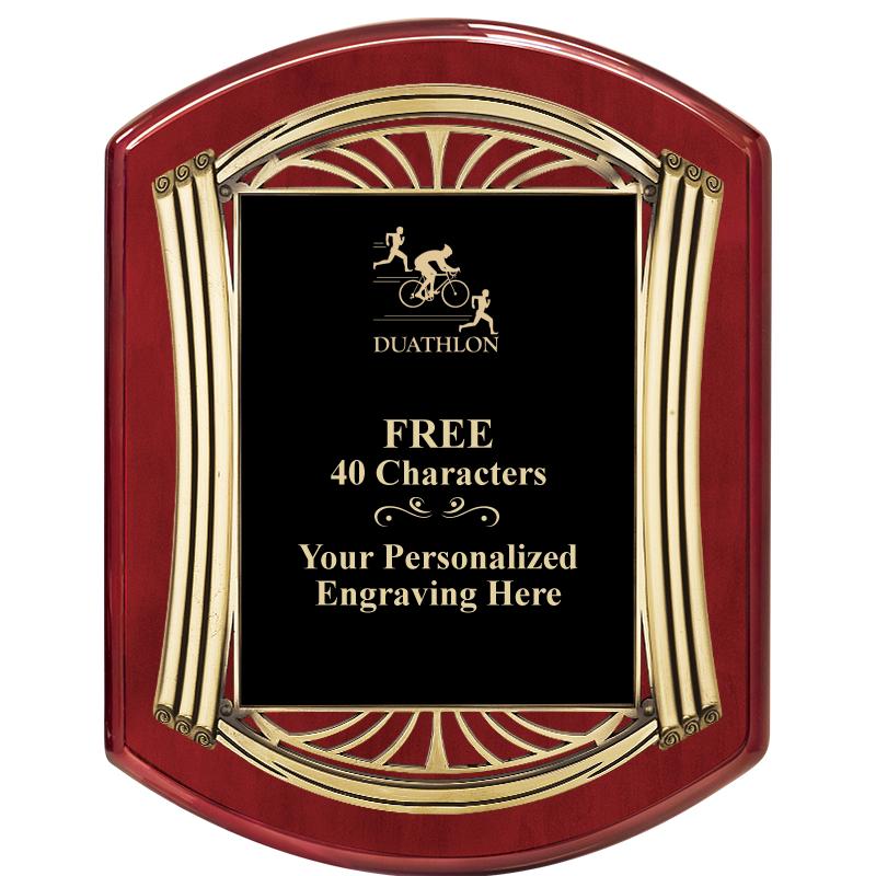 10.5X13.5 ROMAN RD RSWD W GLD