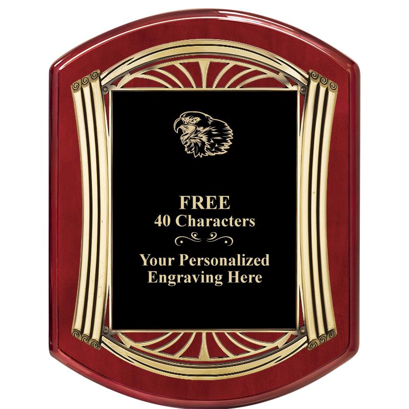 10.5X13.5 ROMAN RD RSWD W GLD