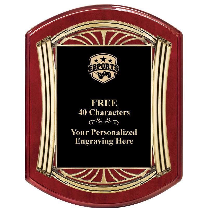 10.5X13.5 ROMAN RD RSWD W GLD