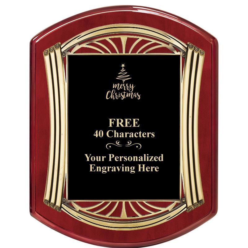 10.5X13.5 ROMAN RD RSWD W GLD