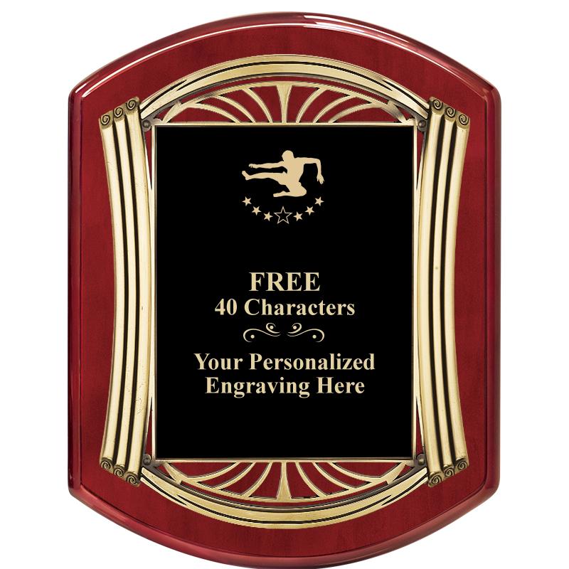 10.5X13.5 ROMAN RD RSWD W GLD