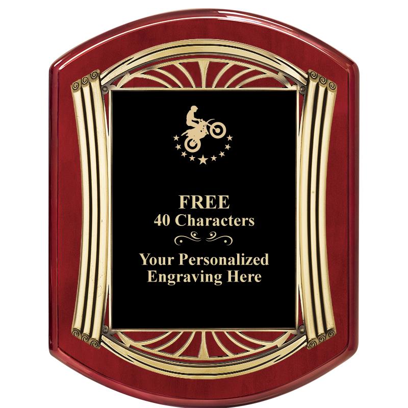 10.5X13.5 ROMAN RD RSWD W GLD