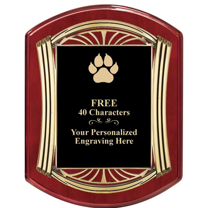 10.5X13.5 ROMAN RD RSWD W GLD