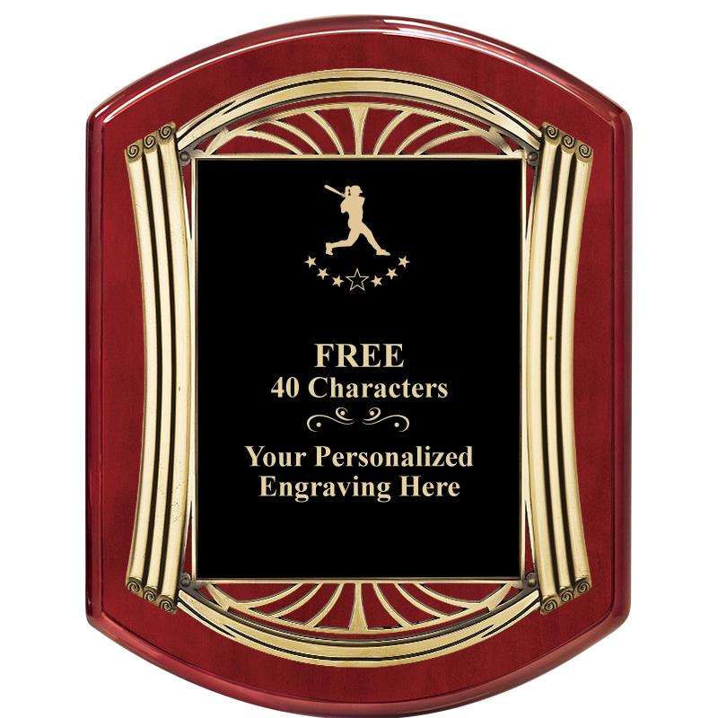 10.5X13.5 ROMAN RD RSWD W GLD