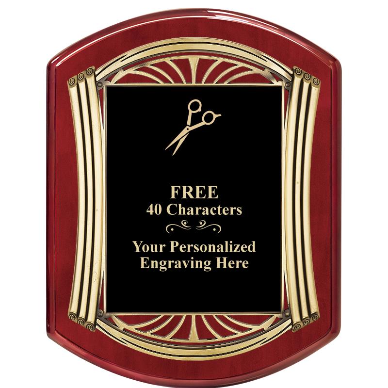 10.5X13.5 ROMAN RD RSWD W GLD