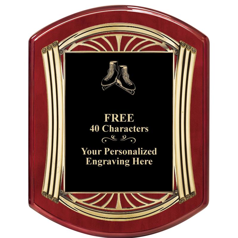 10.5X13.5 ROMAN RD RSWD W GLD