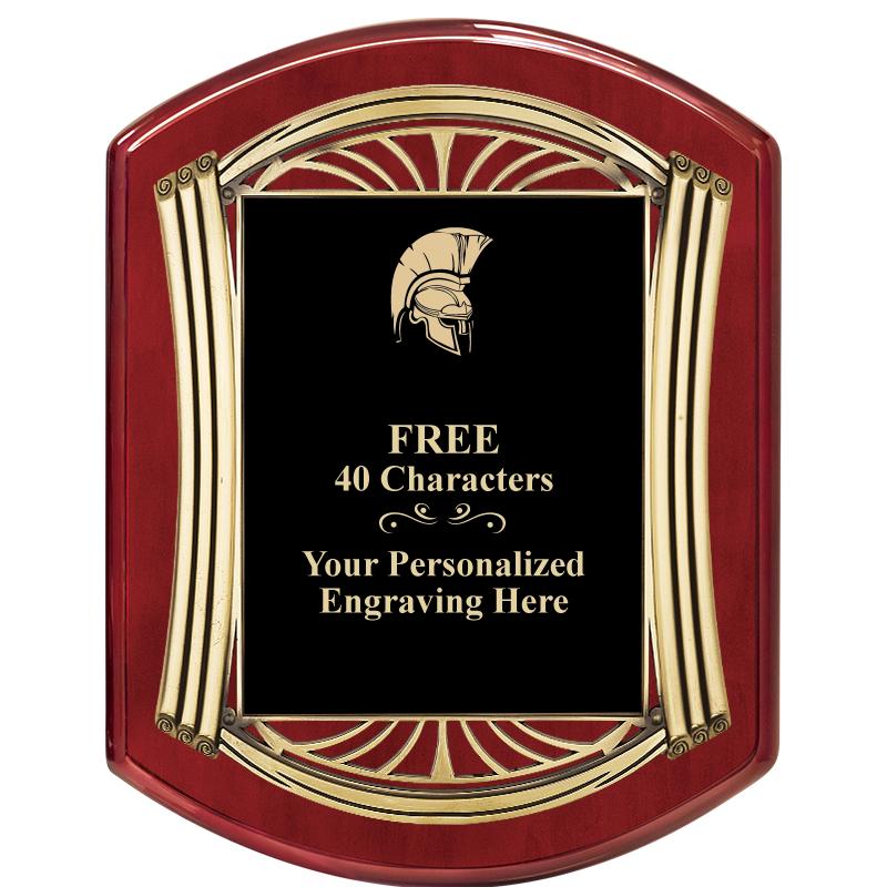 10.5X13.5 ROMAN RD RSWD W GLD