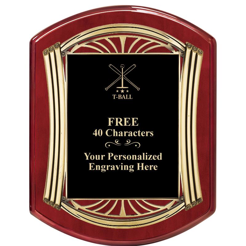 10.5X13.5 ROMAN RD RSWD W GLD