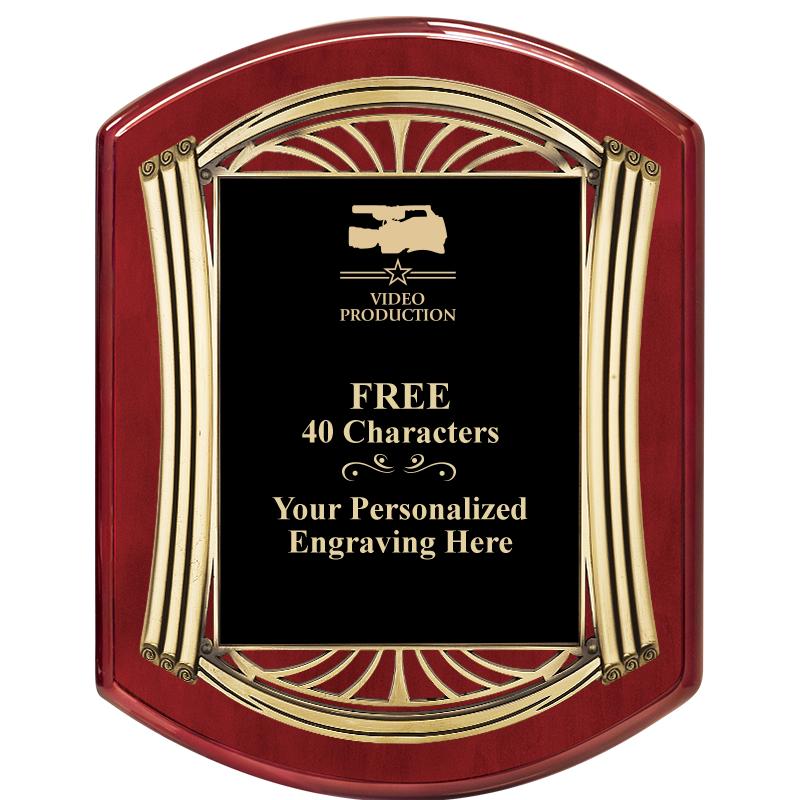 10.5X13.5 ROMAN RD RSWD W GLD