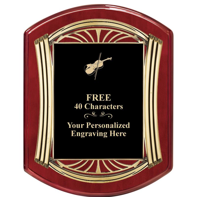 10.5X13.5 ROMAN RD RSWD W GLD