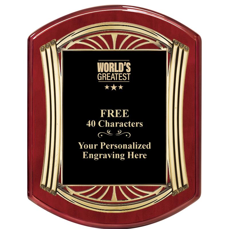 10.5X13.5 ROMAN RD RSWD W GLD