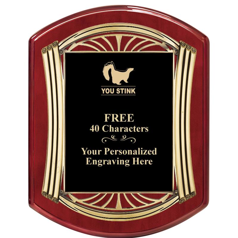 10.5X13.5 ROMAN RD RSWD W GLD