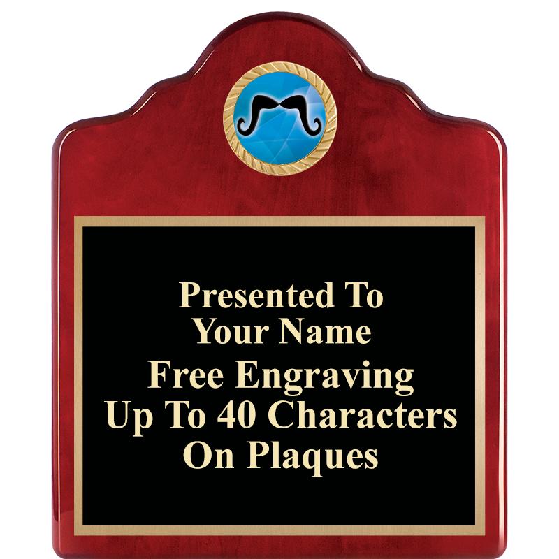 10"X12"ROSEWOOD EMBLEM PLQ