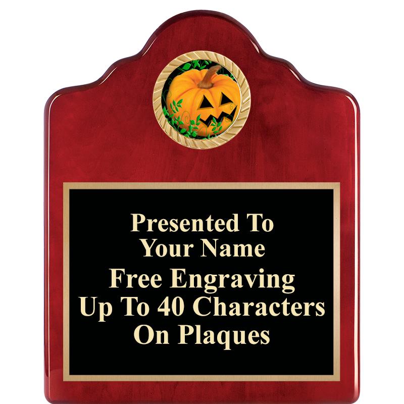 8X10 ROSEWOOD EMBLEM INS PLQ