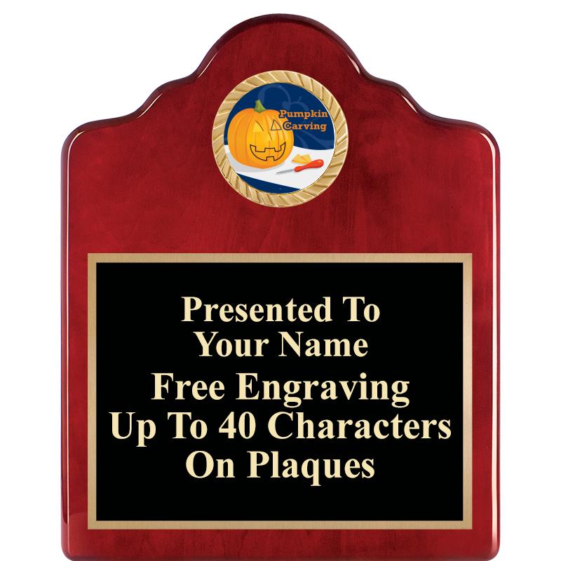 8X10 ROSEWOOD EMBLEM INS PLQ