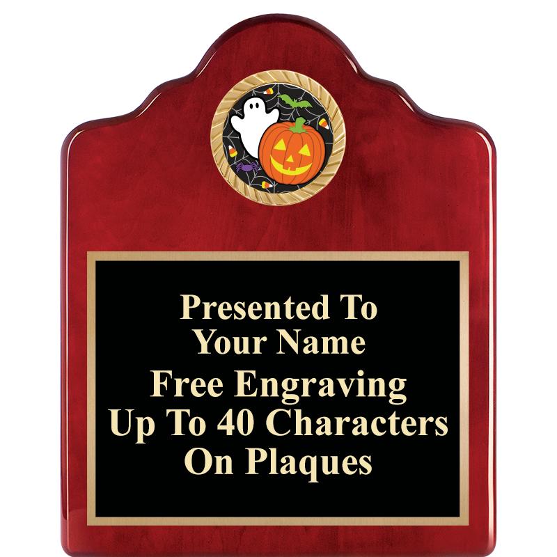 8X10 ROSEWOOD EMBLEM INS PLQ