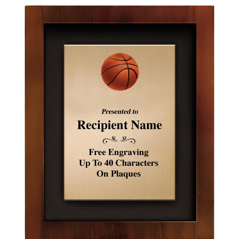 8.5"x10.5"COLOR PRNTD SHDW PLQ