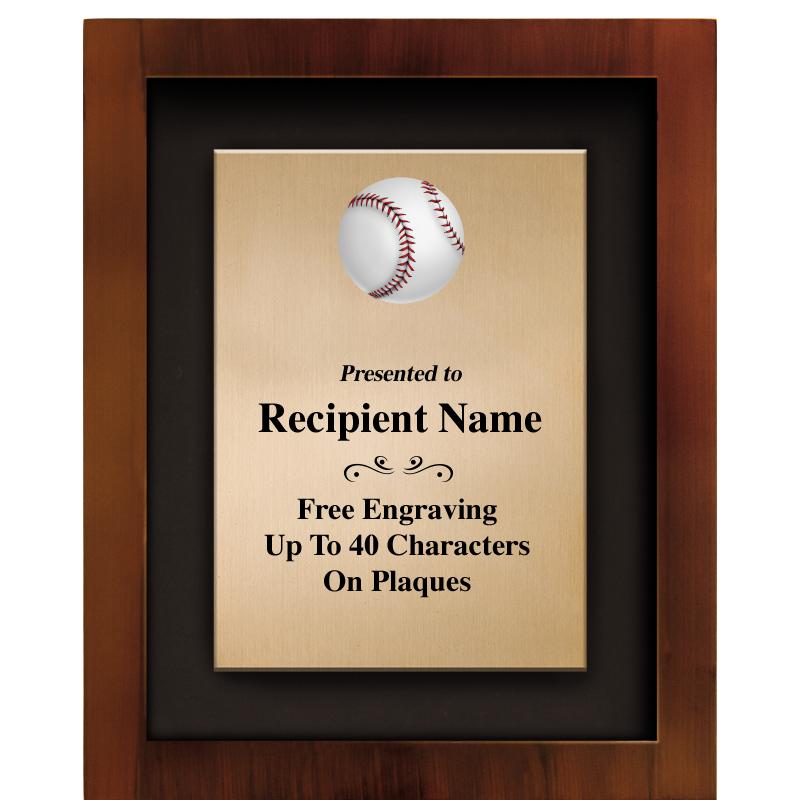 8.5"x10.5"COLOR PRNTD SHDW PLQ