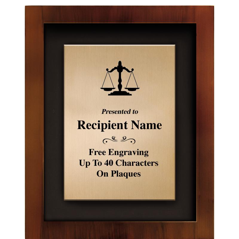 8.5"x10.5"COLOR PRNTD SHDW PLQ