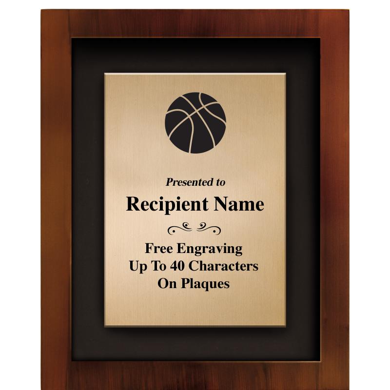 8.5"x10.5"COLOR PRNTD SHDW PLQ