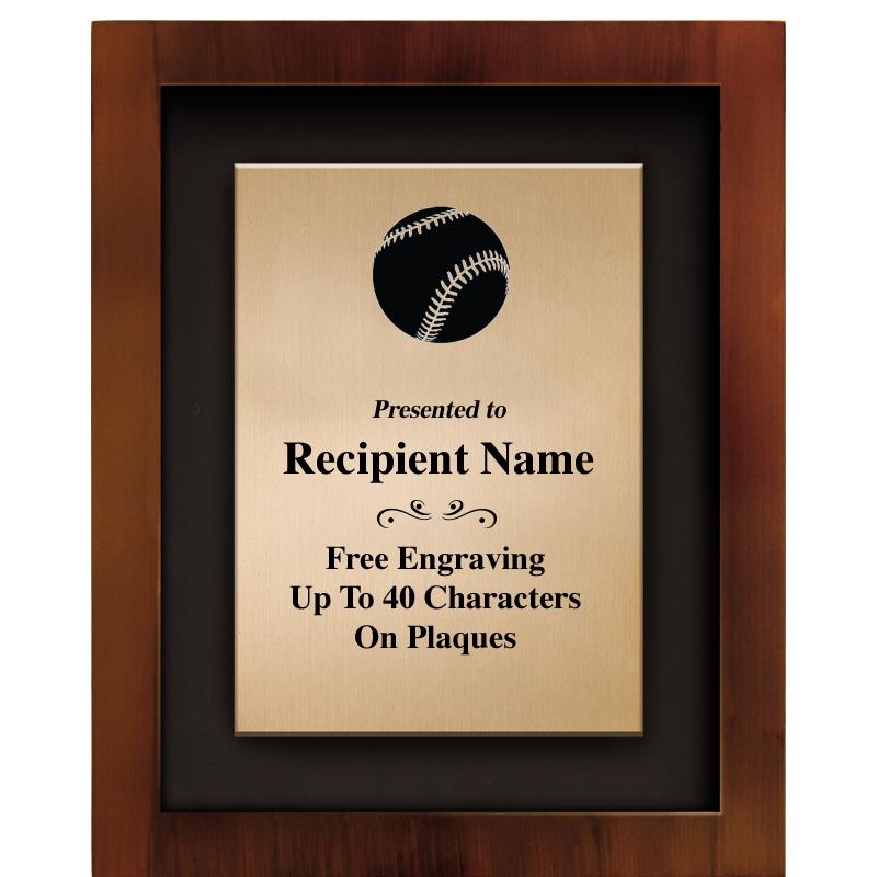 8.5"x10.5"COLOR PRNTD SHDW PLQ