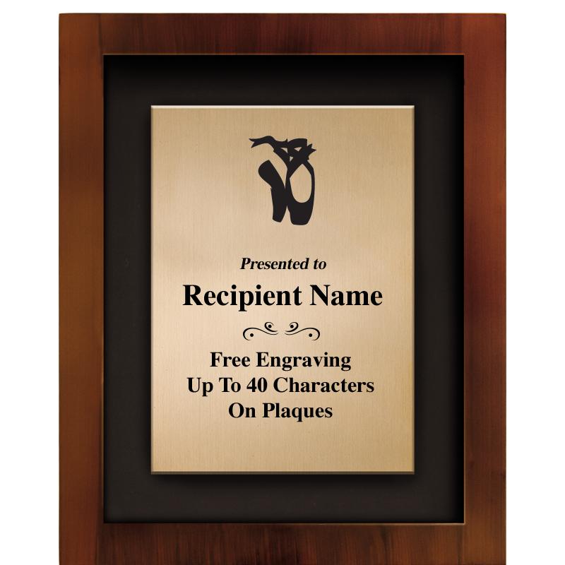 8.5"x10.5"COLOR PRNTD SHDW PLQ