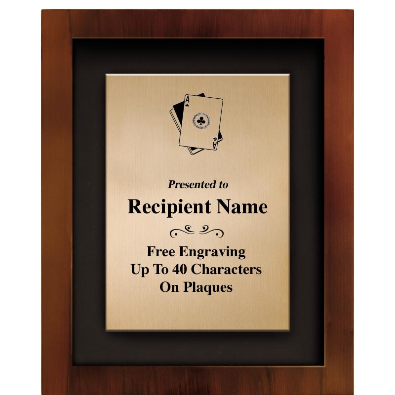 8.5"x10.5"COLOR PRNTD SHDW PLQ