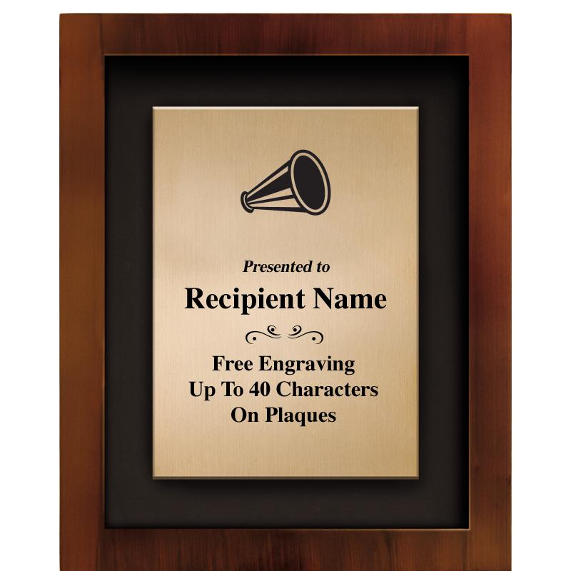 8.5"x10.5"COLOR PRNTD SHDW PLQ