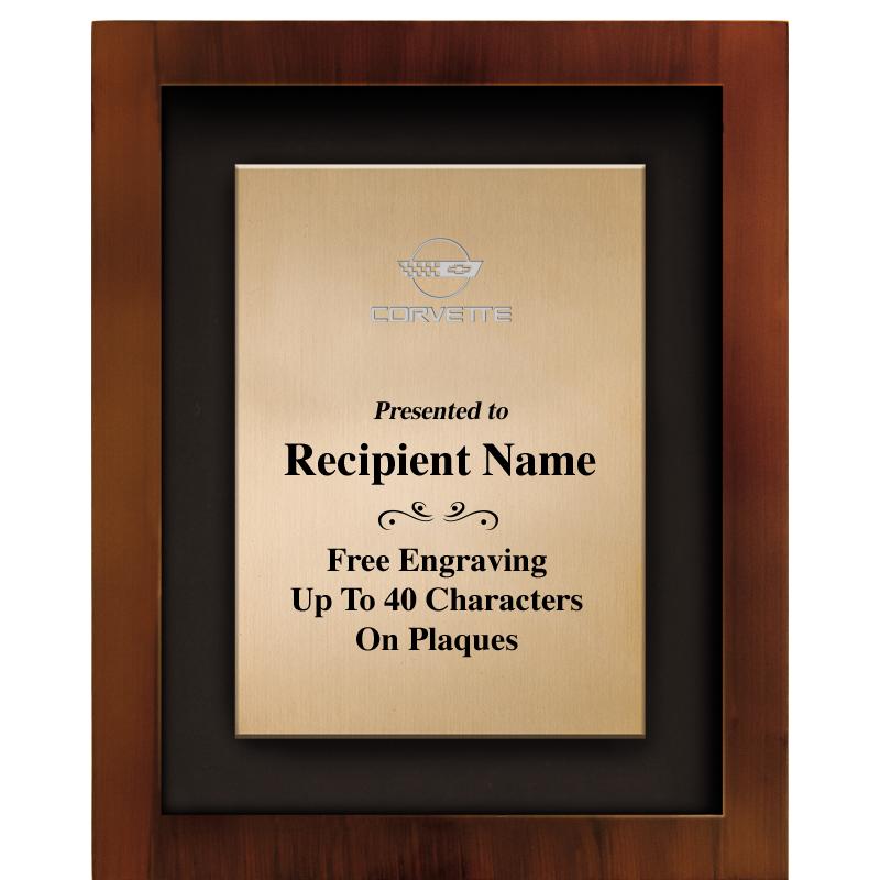 8.5"x10.5"COLOR PRNTD SHDW PLQ