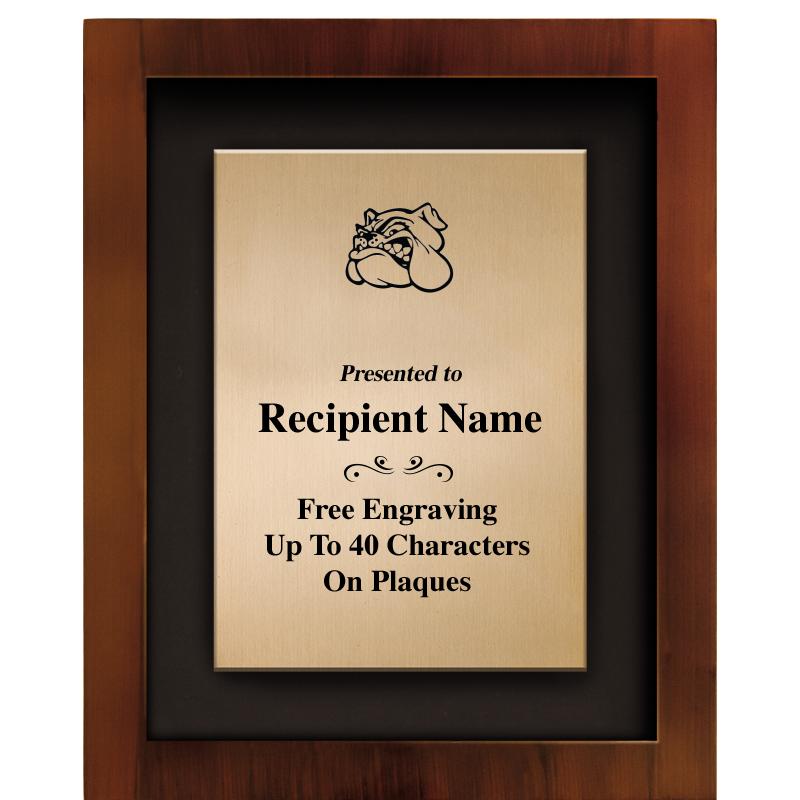 8.5"x10.5"COLOR PRNTD SHDW PLQ