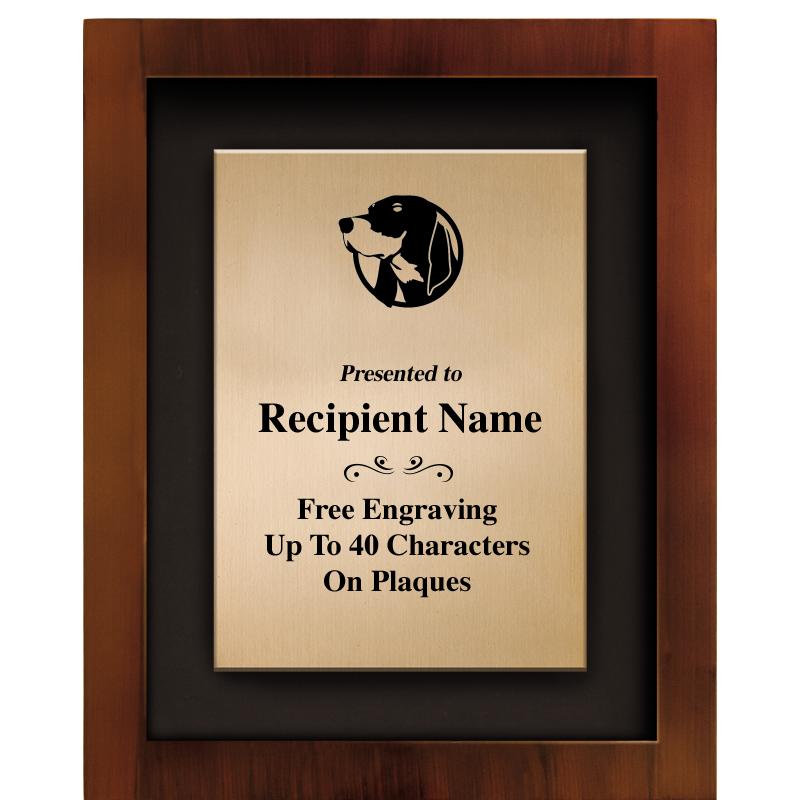 8.5"x10.5"COLOR PRNTD SHDW PLQ