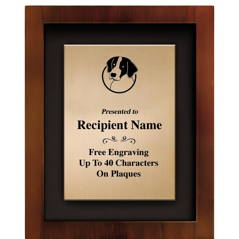 8.5"x10.5"COLOR PRNTD SHDW PLQ