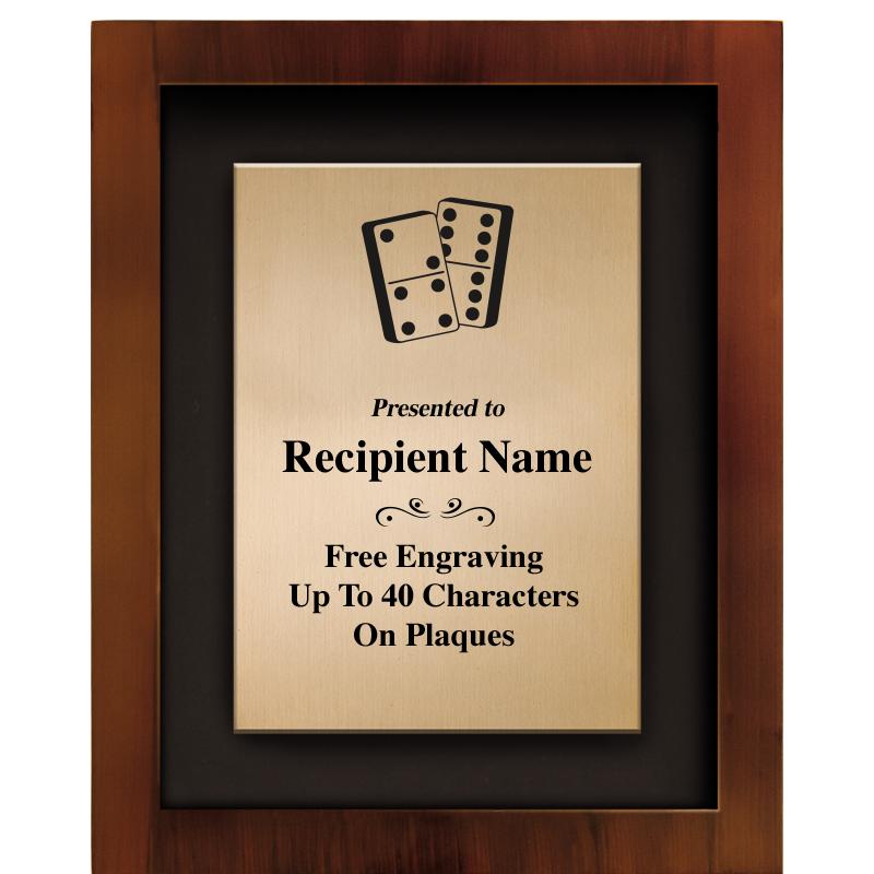 8.5"x10.5"COLOR PRNTD SHDW PLQ