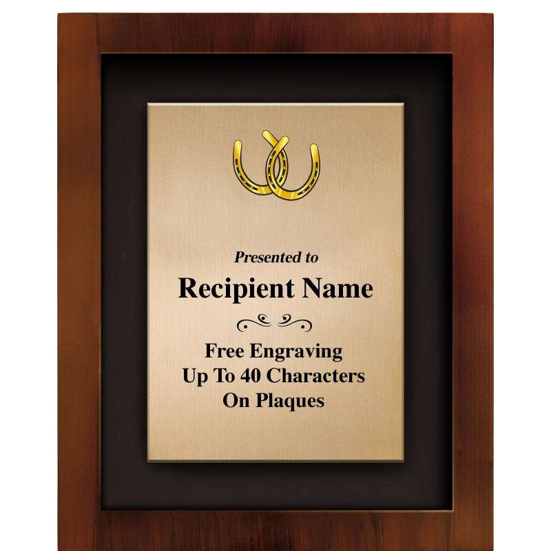 8.5"x10.5"COLOR PRNTD SHDW PLQ