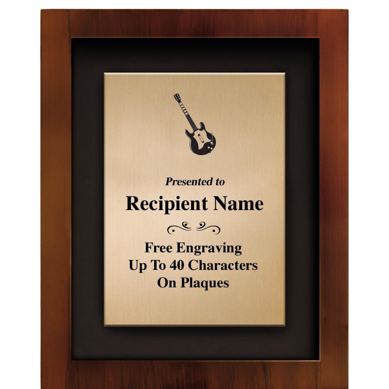 8.5"x10.5"COLOR PRNTD SHDW PLQ