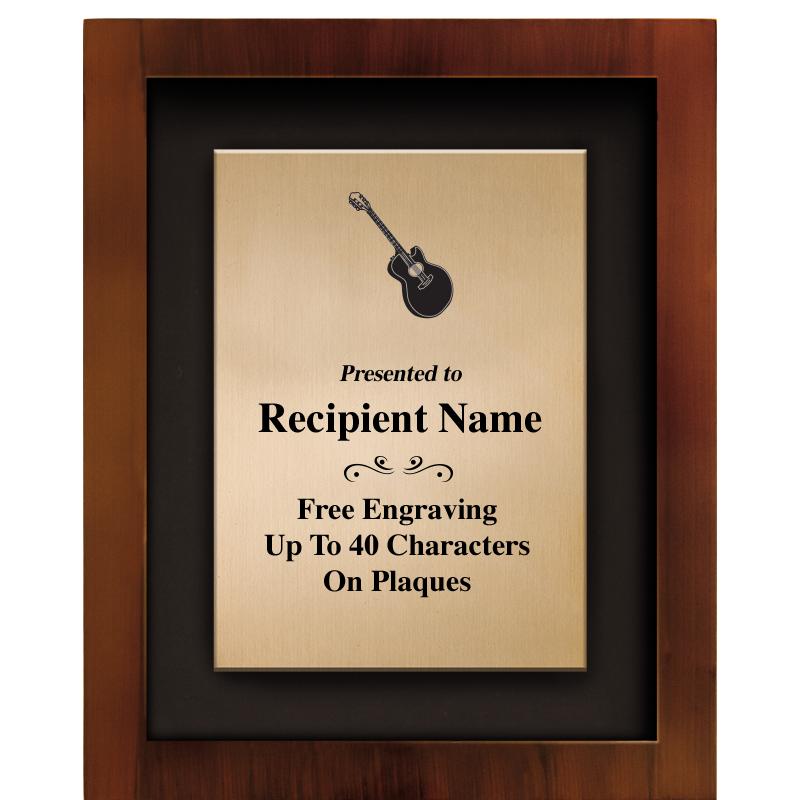 8.5"x10.5"COLOR PRNTD SHDW PLQ