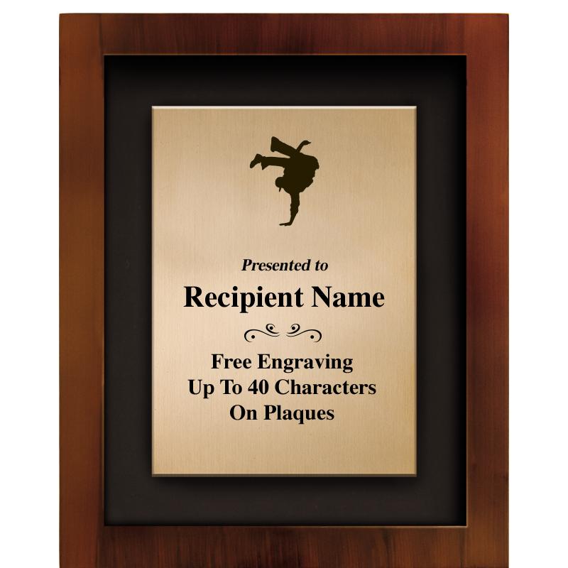 8.5"x10.5"COLOR PRNTD SHDW PLQ