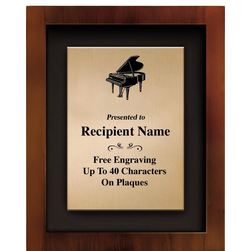 8.5"x10.5"COLOR PRNTD SHDW PLQ