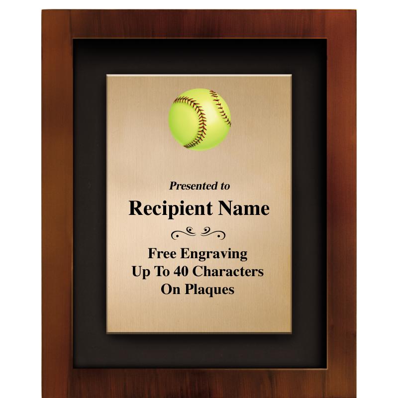 8.5"x10.5"COLOR PRNTD SHDW PLQ