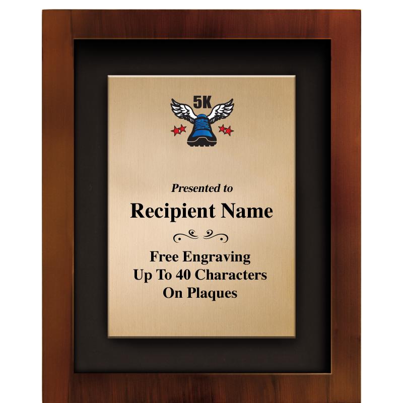 8.5"x10.5"COLOR PRNTD SHDW PLQ