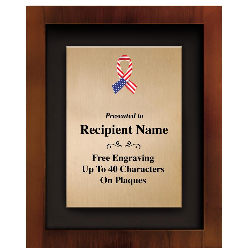 8.5"x10.5"COLOR PRNTD SHDW PLQ