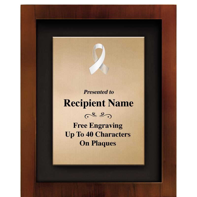 8.5"x10.5"COLOR PRNTD SHDW PLQ