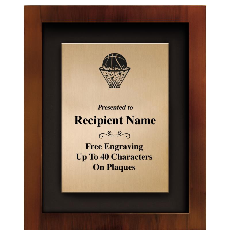 8.5"x10.5"COLOR PRNTD SHDW PLQ