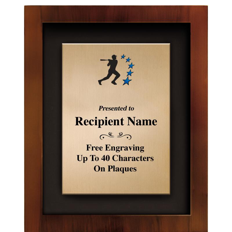 8.5"x10.5"COLOR PRNTD SHDW PLQ