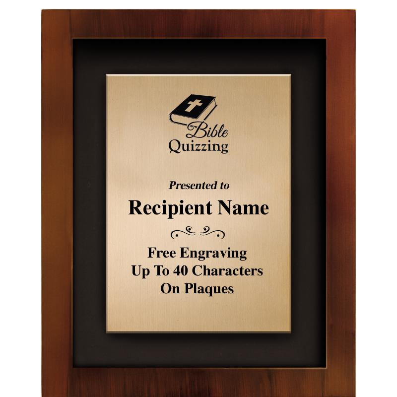 8.5"x10.5"COLOR PRNTD SHDW PLQ