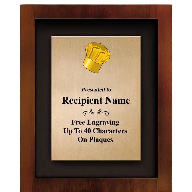 8.5"x10.5"COLOR PRNTD SHDW PLQ