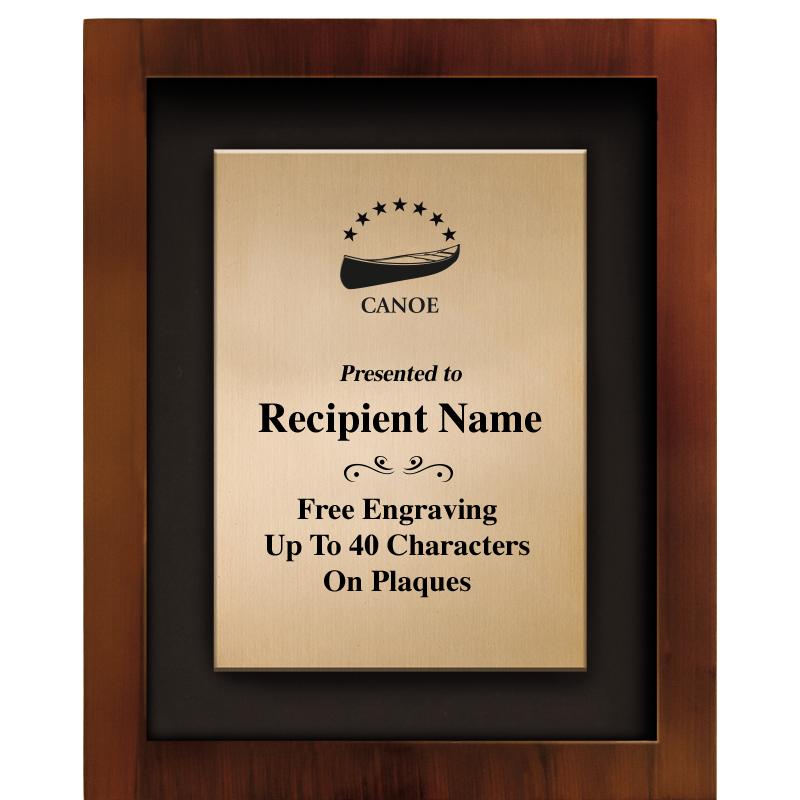 8.5"x10.5"COLOR PRNTD SHDW PLQ