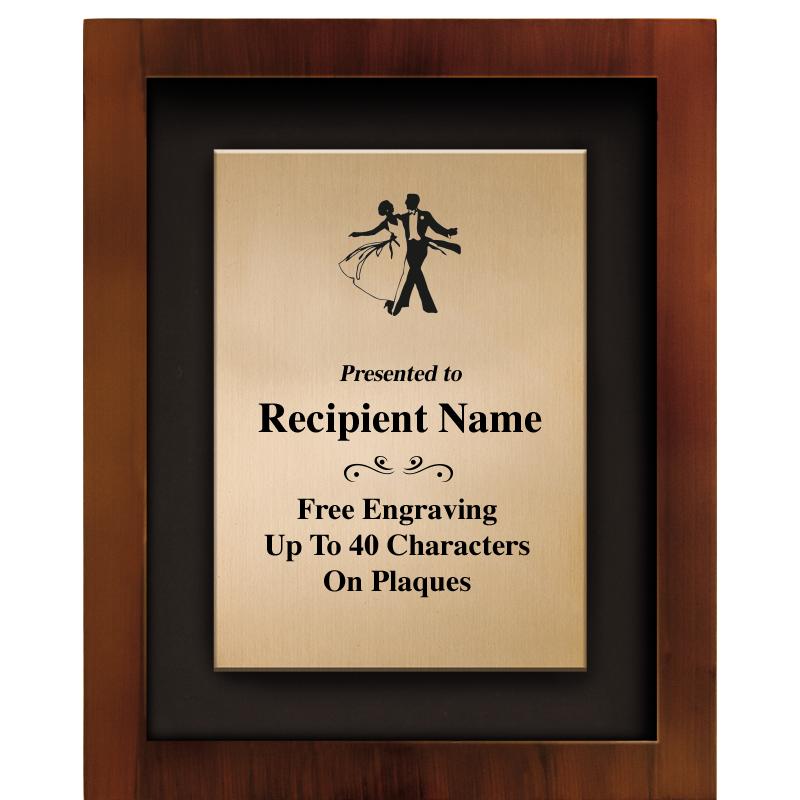 8.5"x10.5"COLOR PRNTD SHDW PLQ